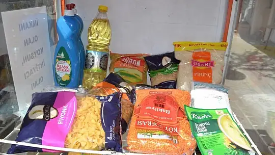 'İmkanı olan koysun, ihtiyacı olan alsın'