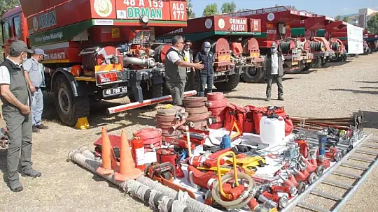 Yangın ekiplerine işbaşı eğitim Tatbikatı