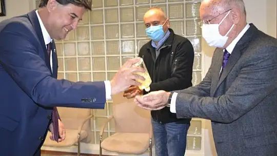 Karaca'yı, meclis üyeleri ziyaret etti'2021'de daha çok projemiz var'