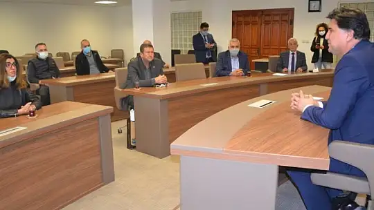 Karaca'yı, meclis üyeleri ziyaret etti'2021'de daha çok projemiz var'