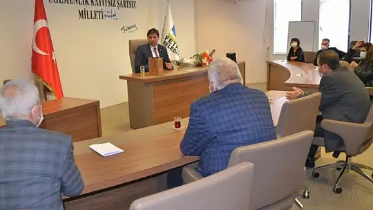 Karaca'yı, meclis üyeleri ziyaret etti'2021'de daha çok projemiz var'