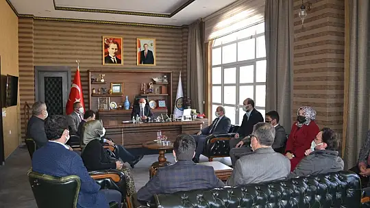 İl Başkanı Mete'den hayırlı olsun ziyareti 