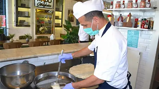 Soğuk baklava büyük ilgi görüyor 