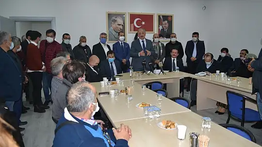 İl Başkanı Mete Delegeler İle Bir Araya Geldi 