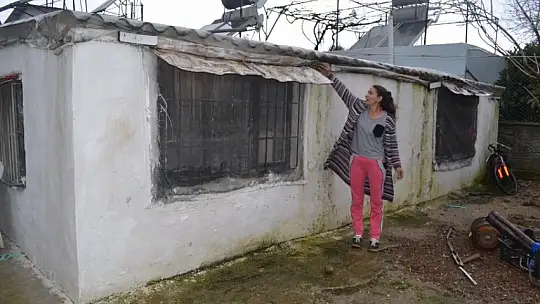 Yetkililerden yardım bekliyor