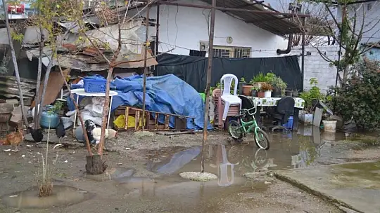 Yetkililerden yardım bekliyor