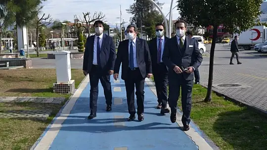 Vali Tavlı'dan bir dizi ziyaret 