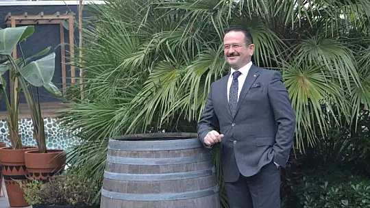 Yeni yılın ilk konuğu, İlçe Başkanı Turgay Öztürk