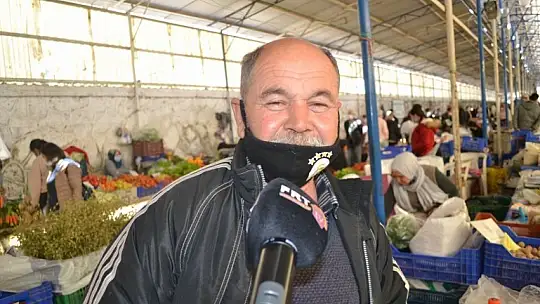 Üretici pazarının eski yoğunluğu yok