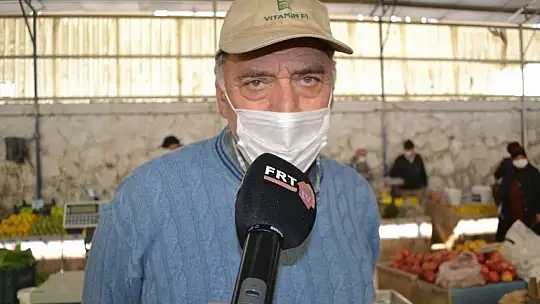 Üretici pazarının eski yoğunluğu yok