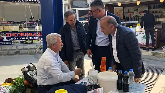 Milletvekili Adayı Yiğit, Semt Pazarını Ziyaret Etti