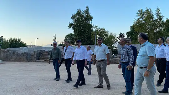 VALİ TAVLI, TELMESSOS ANTİK TİYATROSUNDA İNCELEME YAPTI