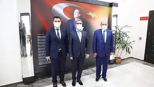 Otgöz ve Gümüşten, Seydikemer Kaymakamı Ayhan Yazgan'a ziyaret