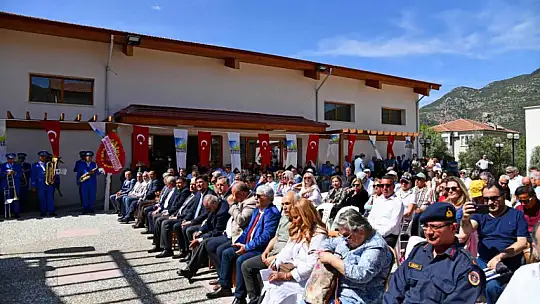 Sosyal Tesis ve Festivalin açılışı yapıldı