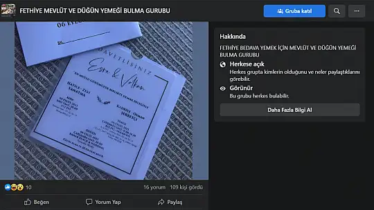 Bedava Yemek Bulmak için Grup Kurdular