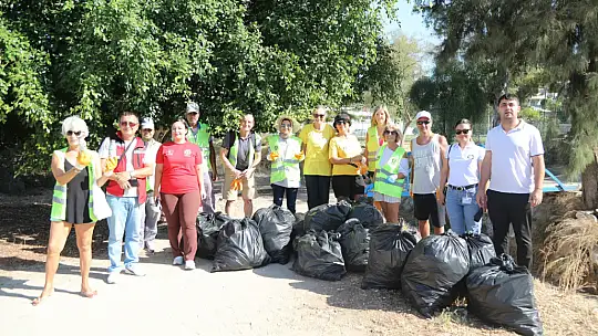 Gümbet Dolgu Alanı Temizlendi