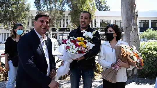 Alim Karaca'ya ziyarette bulundular