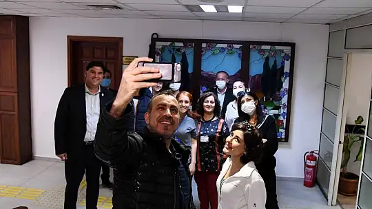 Alim Karaca'ya ziyarette bulundular