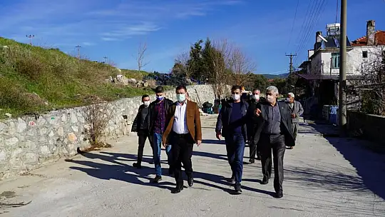 Tokat, kırsal mahallelerde yapılan çalışmaları inceledi