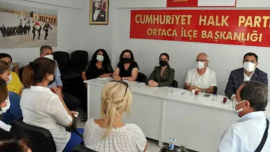 Özcan'dan CHP Ortaca İlçe Teşkilatı'na ziyaret