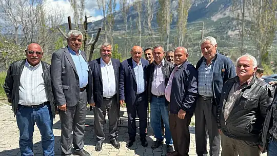 Yakup Otgöz, Seydikemerli vatandaşlarla bayramlaştı