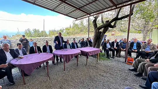 Yakup Otgöz, Seydikemerli vatandaşlarla bayramlaştı