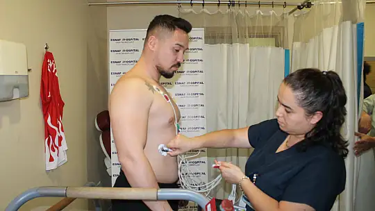 Yenilgisiz Şampiyon sağlık kontrolünden geçti 