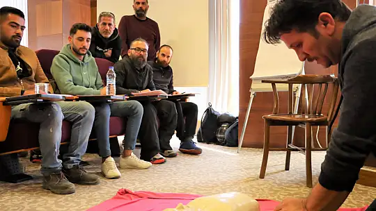 FTSO'NUN İLK YARDIM EĞİTİMİNE KATILAN DÜZENLENDİ