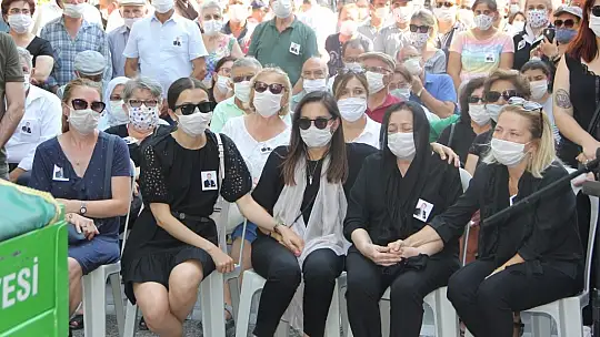 ORHAN BAŞKAN, GÖZYAŞLARIYLA UĞURLANDI