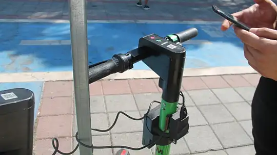 Martı Scooter Fethiye sokaklarında