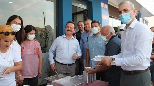 AK Parti Fethiye İlçe Teşkilatının aşure etkinliğine yoğun katılım