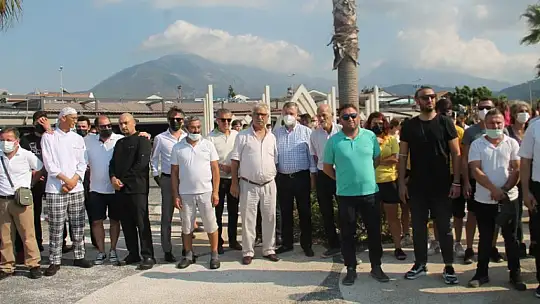 2. etap sahil bandı esnafından basın açıklaması