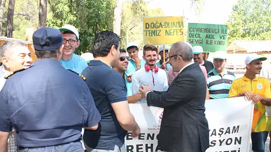 Büyük Samanlık Koyu sezon açılışını yaptı 