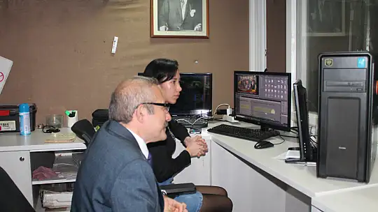 KAYMAKAM KARAMAN, SED MEDYA'YI ZİYARET ETTİ