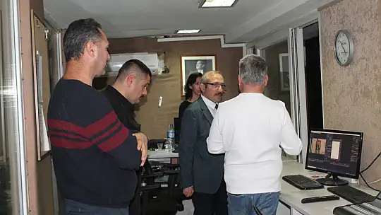 KAYMAKAM KARAMAN, SED MEDYA'YI ZİYARET ETTİ