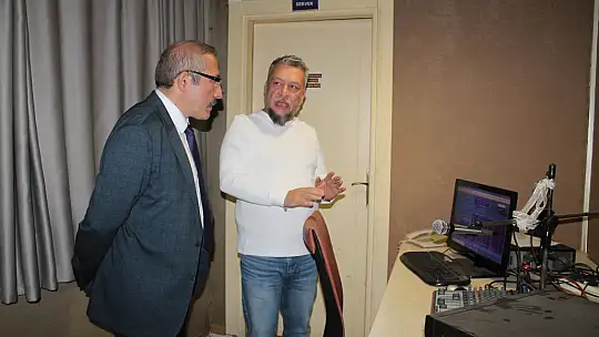 KAYMAKAM KARAMAN, SED MEDYA'YI ZİYARET ETTİ