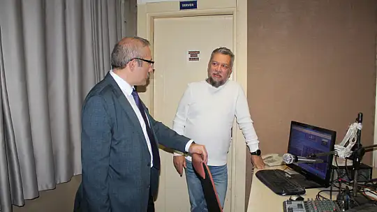 KAYMAKAM KARAMAN, SED MEDYA'YI ZİYARET ETTİ