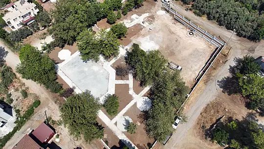 Karaçulha Parkı ve Taziye Evi yapımına başlandı