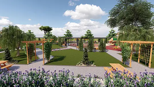 Karaçulha Parkı ve Taziye Evi yapımına başlandı