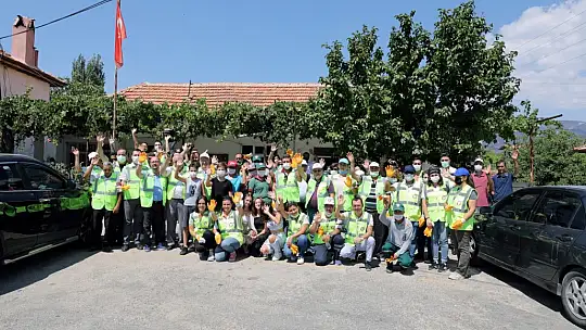 Kozağaç Yangın Bölgesinde Çevre Temizliği