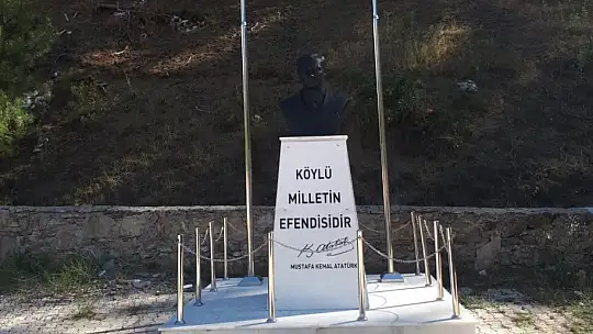 Büyükşehir 233 Atatürk Büstü yapımını gerçekleştirdi
