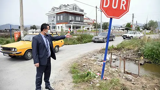 Muhtar Küçük, kavşak ve  yol genişletme çalışmaları için teşekkür etti