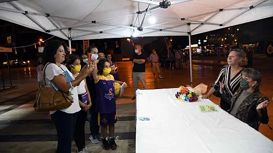 Mine Kırıkkanat ve Mustafa Hoş Fethiye'de söyleşide buluştu