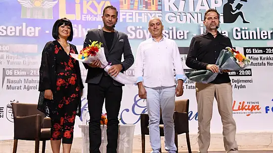 Nasuh Mahruki ve Murat Ağırel Likya Etkinlikleri'nde buluştu