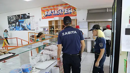 OKULLARIN KANTİN VE YEMEKHANELERİ DENETLENİYOR