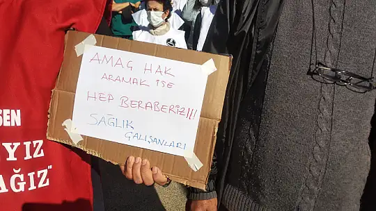 Sağlıkçılardan Zam Dayanışması