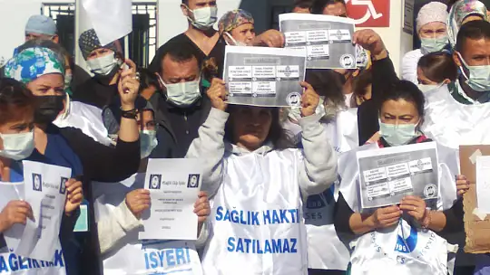 Sağlıkçılardan Zam Dayanışması