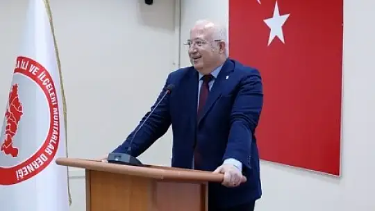 Başkan Gümüş, Muhtarlar Derneği Olağan Genel Kuruluna katıldı