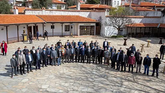Başkan Gümüş, Muhtarlar Derneği Olağan Genel Kuruluna katıldı