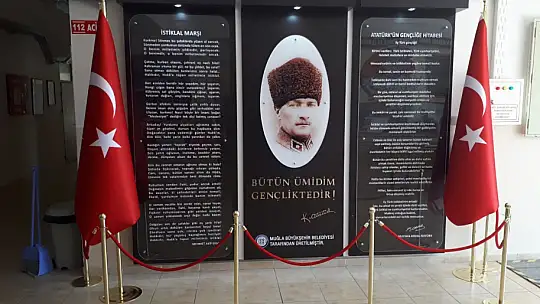 Büyükşehir 233 Atatürk Büstü yapımını gerçekleştirdi
